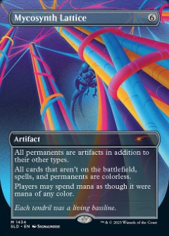 Mycosynth Lattice Secret Lair Drop - Mycosynthwave Art